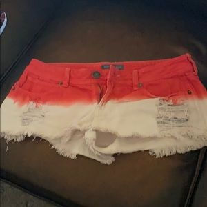Kendall and Kylie Distressed Shorts